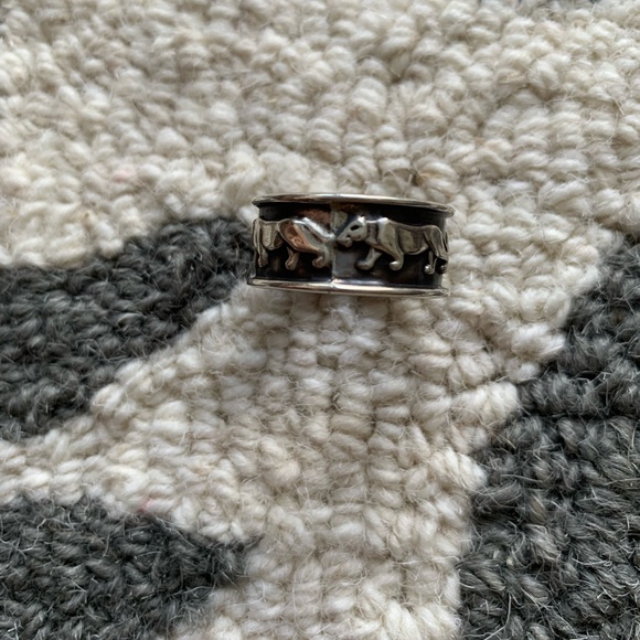 Amazing Sterling Silver Cigar Band - Picture 3 of 6